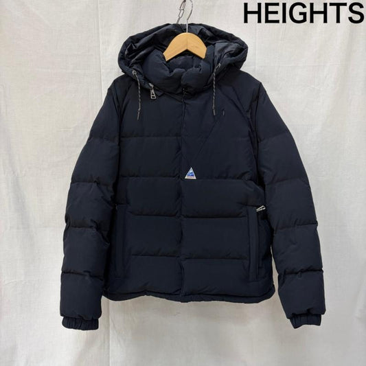 ケープハイツ Cape HEIGHTS ジャケット、上着 ダウンジャケット LYNDON ダウンジャケット black M リップストップ ラグランスリーブ M ロゴ、文字 黒 / ブラック / black レディース USED 古着 中古 50159726