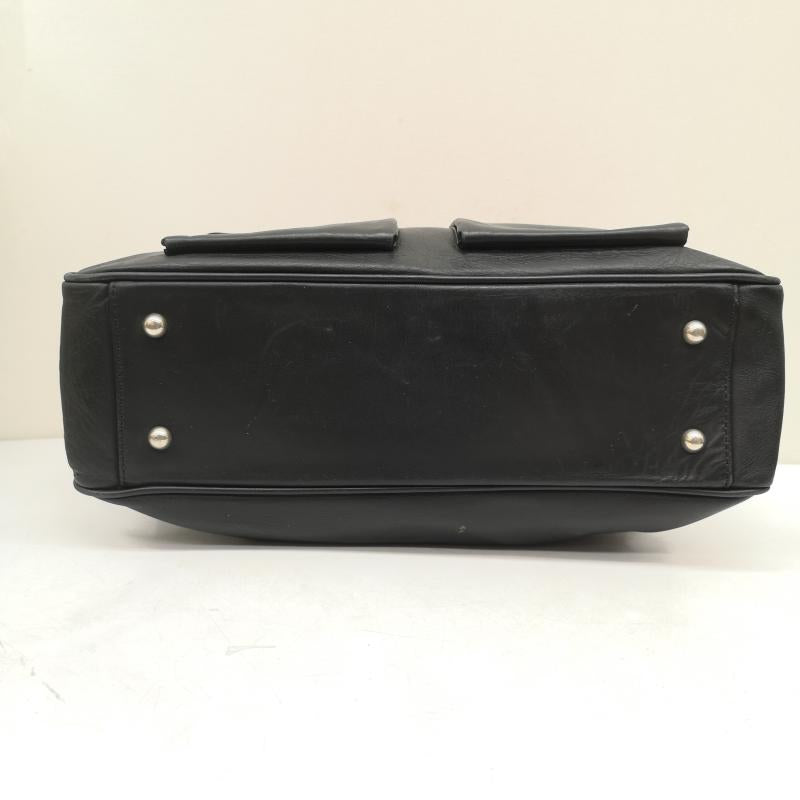 古着 USED ハンドバッグ ハンドバッグ l.berruti レザー ハンドバッグ - 黒 / ブラック / black レディース USED 古着 中古 50159731