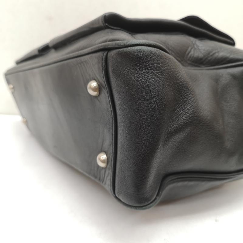 古着 USED ハンドバッグ ハンドバッグ l.berruti レザー ハンドバッグ - 黒 / ブラック / black レディース USED 古着 中古 50159731