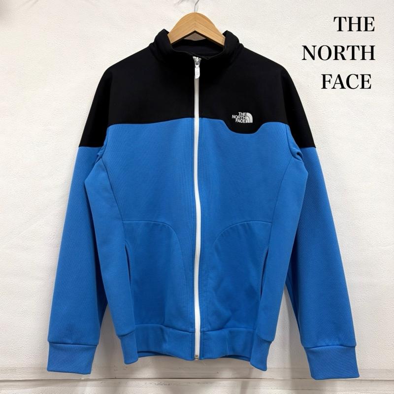 ザノースフェイス THE NORTH FACE ジャケット、上着 ジャンパー、ブルゾン マッハファイブジャケット NT61845 ジップアップ フルジップ ジャージ ロゴ 刺繍 2トーン バイカラー L ロゴ、文字 X 刺繍 黒 / ブラック / black X 水色 / ライトブルー / X 白 / ホワイト / white メンズ USED 古着 中古 50159748