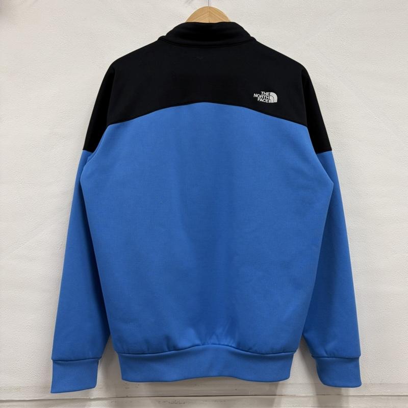 ザノースフェイス THE NORTH FACE ジャケット、上着 ジャンパー、ブルゾン マッハファイブジャケット NT61845 ジップアップ フルジップ ジャージ ロゴ 刺繍 2トーン バイカラー L ロゴ、文字 X 刺繍 黒 / ブラック / black X 水色 / ライトブルー / X 白 / ホワイト / white メンズ USED 古着 中古 50159748