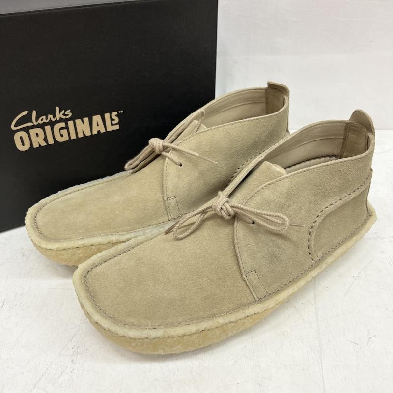 クラークス Clarks ブーツ 一般 DESERT RAIN デザートレイン UK：10 ベージュ / ベージュ / beige メンズ USED 古着 中古 50159767