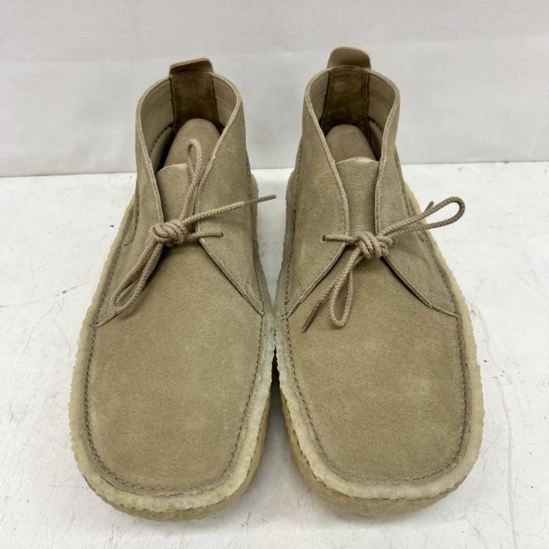クラークス Clarks ブーツ 一般 DESERT RAIN デザートレイン UK：10 ベージュ / ベージュ / beige メンズ USED 古着 中古 50159767