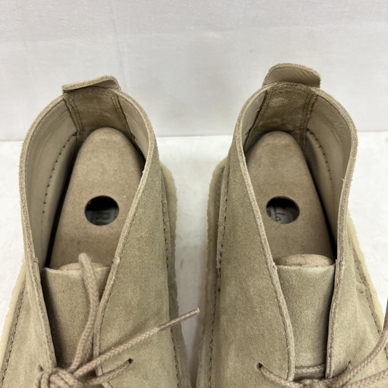クラークス Clarks ブーツ 一般 DESERT RAIN デザートレイン UK：10 ベージュ / ベージュ / beige メンズ USED 古着 中古 50159767