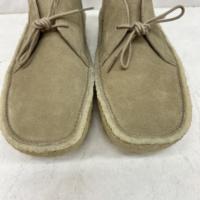 クラークス Clarks ブーツ 一般 DESERT RAIN デザートレイン UK：10 ベージュ / ベージュ / beige メンズ USED 古着 中古 50159767