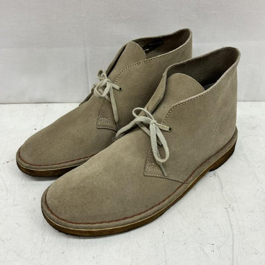 クラークス Clarks ブーツ 一般 31695 デザートブーツ Desert Boot UK：9 ベージュ / ベージュ / beige メンズ USED 古着 中古 50159768