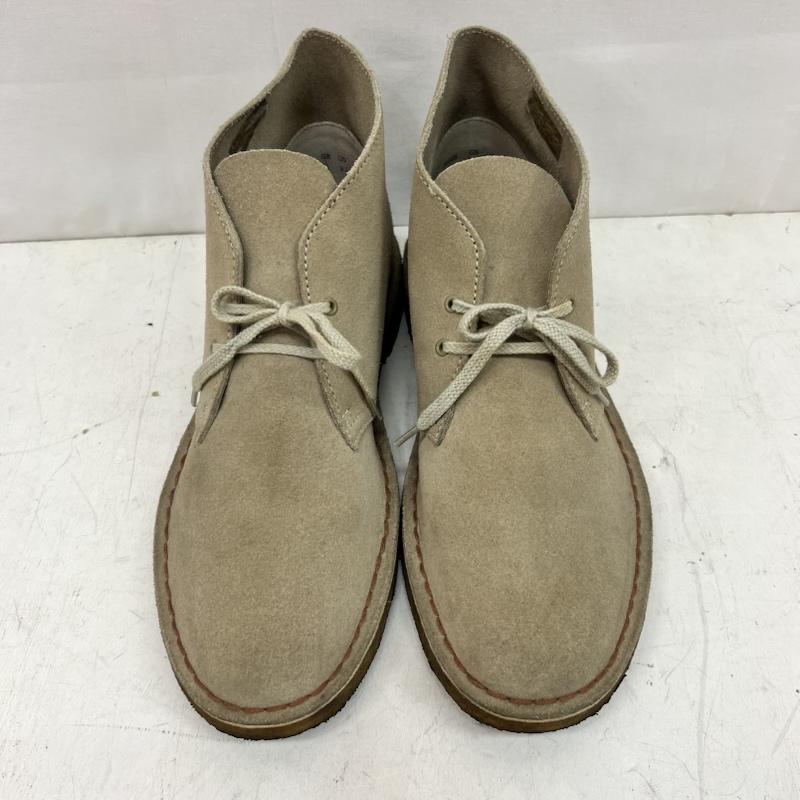 クラークス Clarks ブーツ 一般 31695 デザートブーツ Desert Boot UK：9 ベージュ / ベージュ / beige メンズ USED 古着 中古 50159768