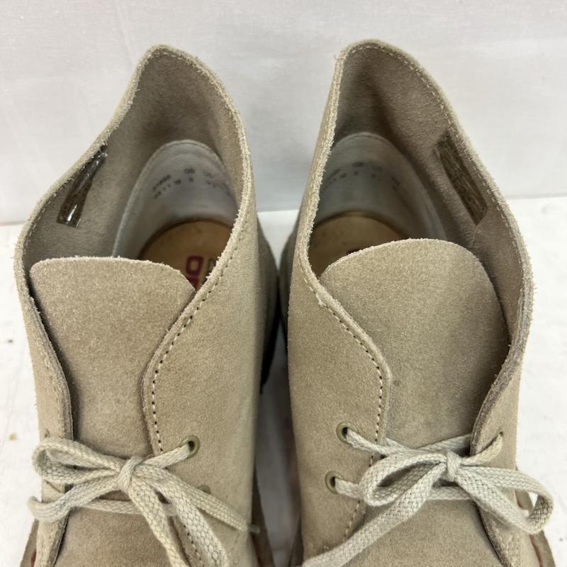 クラークス Clarks ブーツ 一般 31695 デザートブーツ Desert Boot UK：9 ベージュ / ベージュ / beige メンズ USED 古着 中古 50159768