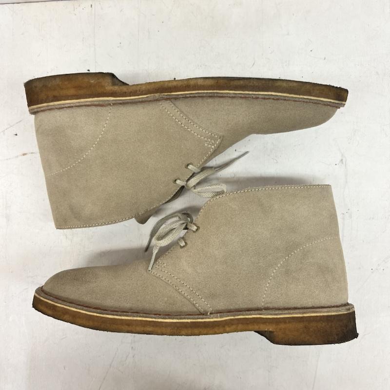 クラークス Clarks ブーツ 一般 31695 デザートブーツ Desert Boot UK：9 ベージュ / ベージュ / beige メンズ USED 古着 中古 50159768