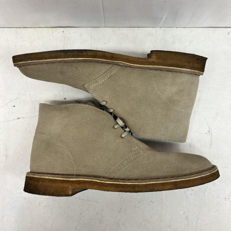 クラークス Clarks ブーツ 一般 31695 デザートブーツ Desert Boot UK：9 ベージュ / ベージュ / beige メンズ USED 古着 中古 50159768