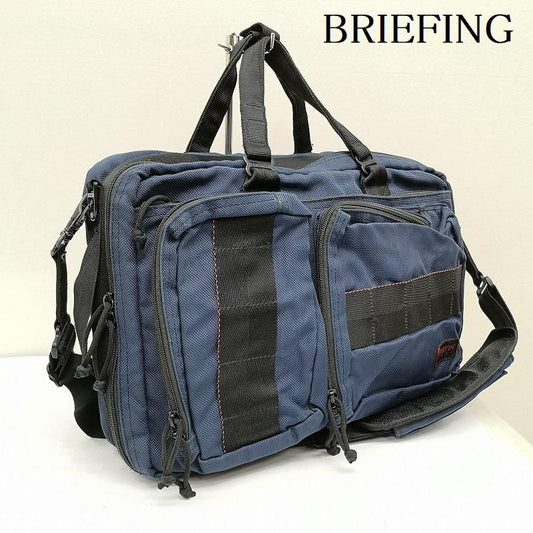 ブリーフィング BRIEFING ブリーフケース、書類かばん ブリーフケース、書類かばん 2way トリニティーライナー ブリーフケース 書類鞄 - 青 / ブルー / blue メンズ USED 古着 中古 50159781