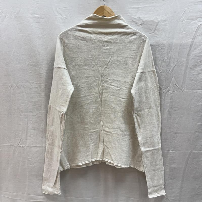 キャピタル KAPITAL Tシャツ 長袖 ハイネック コットン ロンT 長袖 ポケット Tシャツ 2 白 / ホワイト / white メンズ USED 古着 中古 50159790