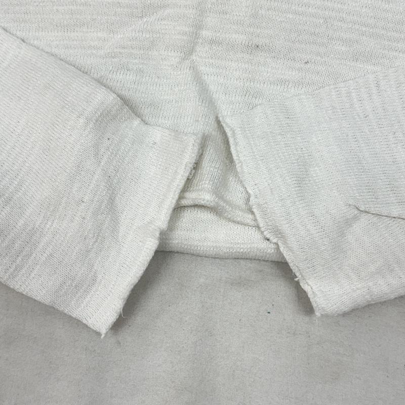 キャピタル KAPITAL Tシャツ 長袖 ハイネック コットン ロンT 長袖 ポケット Tシャツ 2 白 / ホワイト / white メンズ USED 古着 中古 50159790