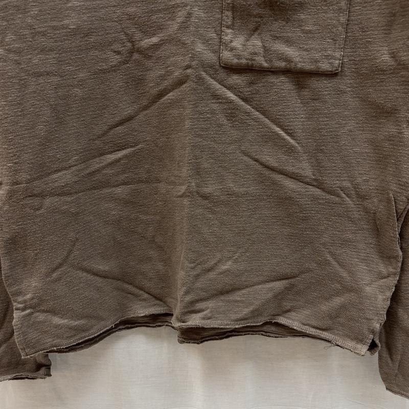 キャピタル KAPITAL Tシャツ 長袖 ハイネック コットン ロンT 長袖 ポケット Tシャツ 2 メンズ USED 古着 中古 50159797