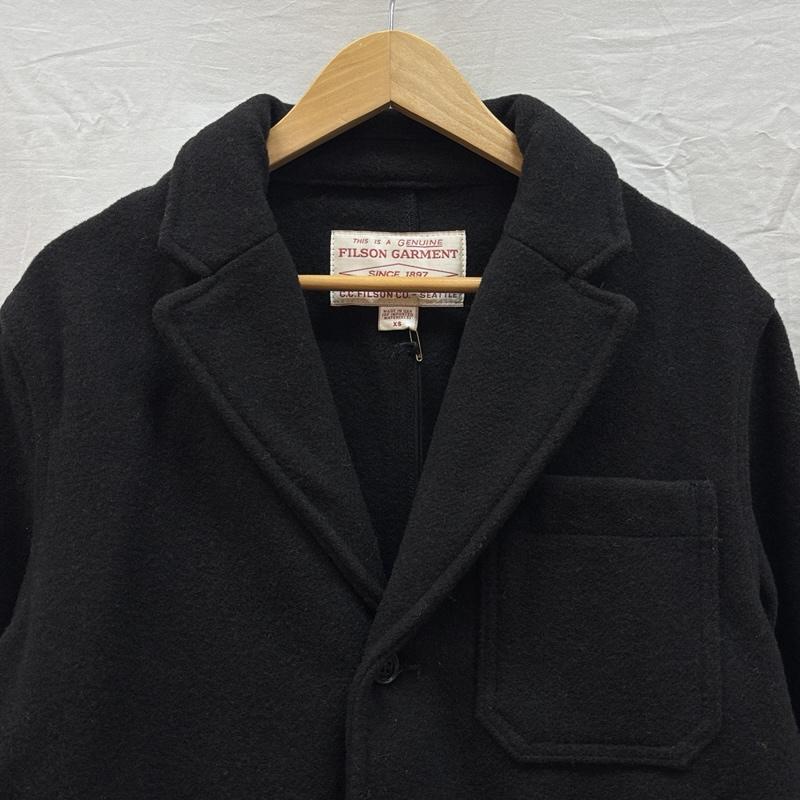 フィルソン FILSON ジャケット、上着 ジャンパー、ブルゾン Mackinaw Wool Blazer ウール マッキーノ ブレザー ジャケット USA製 70478 XS 黒 / ブラック / black メンズ USED 古着 中古 50159804