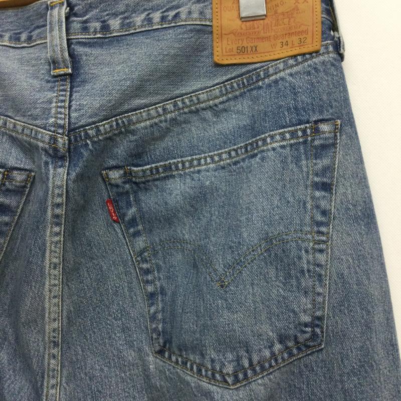リーバイス・ビンテージ・クロージング LEVI S VINTAGE CLOTHING パンツ デニム、ジーンズ LEVI S VINTAGE CLOTHING 1947年復刻 501XX デニムパンツ BIGE 34インチ 無地 インディゴ / インディゴ / Indigo メンズ USED 古着 中古 50159813