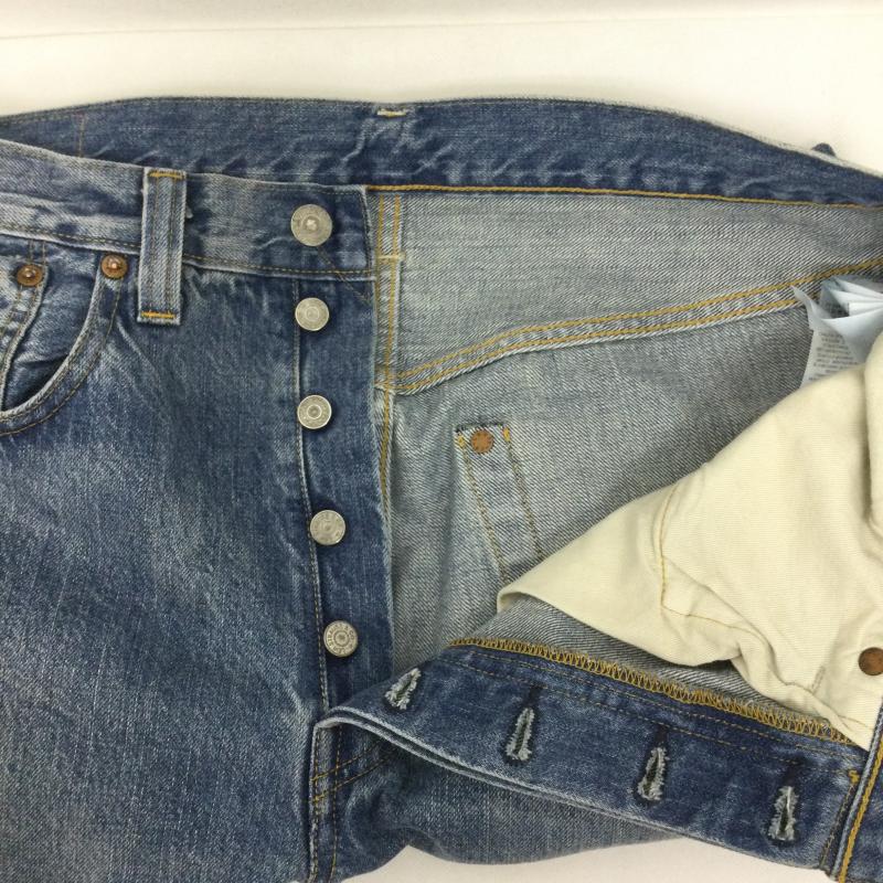 リーバイス・ビンテージ・クロージング LEVI S VINTAGE CLOTHING パンツ デニム、ジーンズ LEVI S VINTAGE CLOTHING 1947年復刻 501XX デニムパンツ BIGE 34インチ 無地 インディゴ / インディゴ / Indigo メンズ USED 古着 中古 50159813