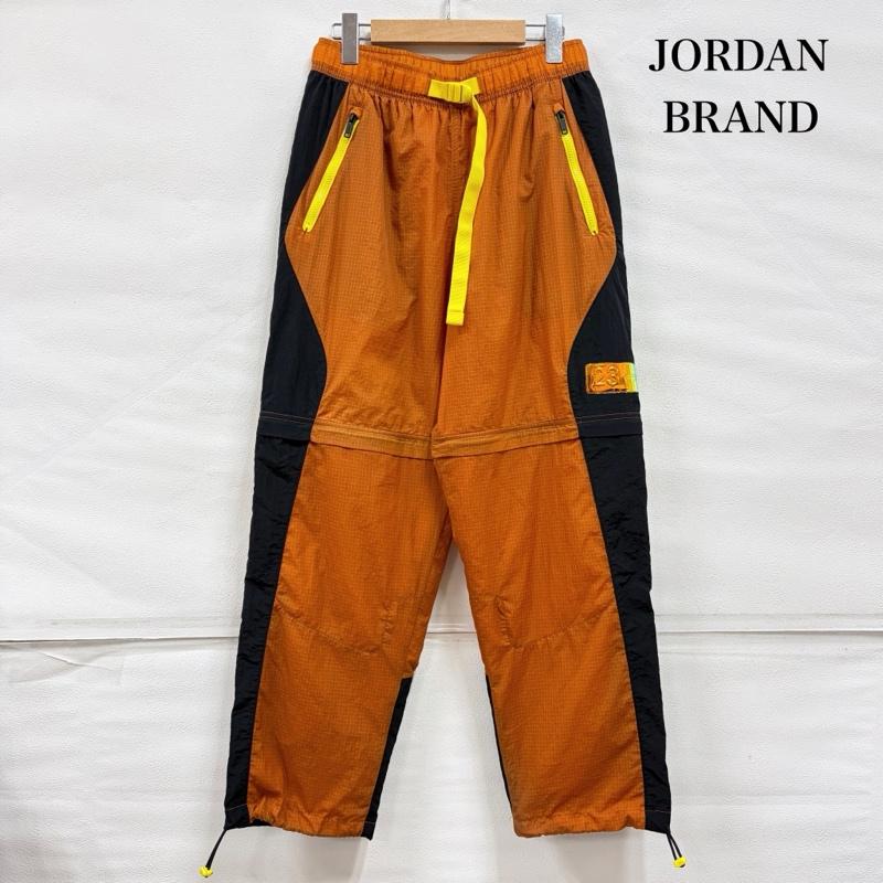 ジョーダンブランド JORDAN BRAND パンツ ワークパンツ、ペインターパンツ NIKE 23 エンジニアード 2way バギー ナイロン トラックパンツ ショートパンツ ドローコード M ワンポイント X ロゴ、文字 橙 / オレンジ / orange X 黒 / ブラック / black メンズ USED 古着 中古 50159819