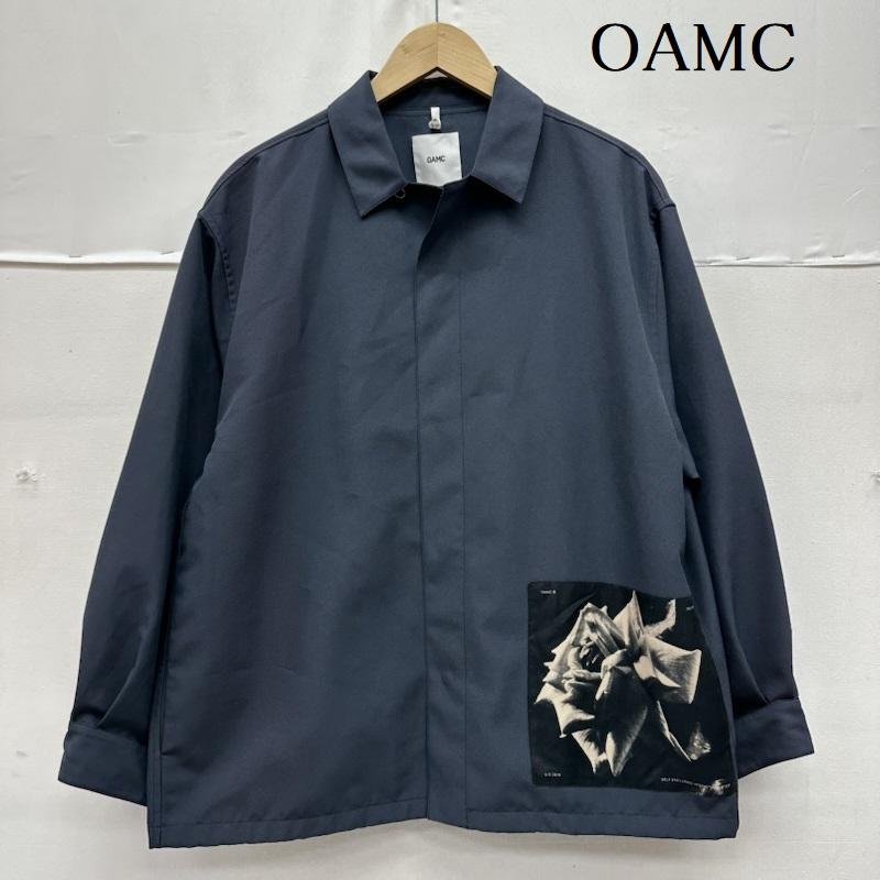 オーエーエムシー OAMC シャツ、ブラウス 長袖 20SS SYSTEM SHIRT システム シャツ OAMQ603486 M 紺 / ネイビー / navy メンズ USED 古着 中古 50159822