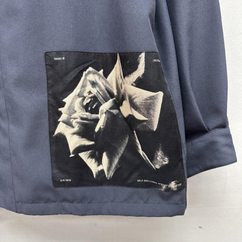オーエーエムシー OAMC シャツ、ブラウス 長袖 20SS SYSTEM SHIRT システム シャツ OAMQ603486 M 紺 / ネイビー / navy メンズ USED 古着 中古 50159822