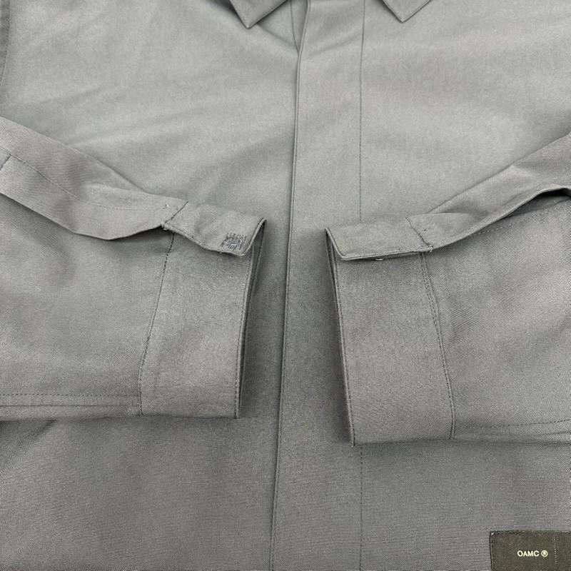 オーエーエムシー OAMC シャツ、ブラウス 長袖 20SS SYSTEM SHIRT システム シャツ OAMQ603486 M 紺 / ネイビー / navy メンズ USED 古着 中古 50159822