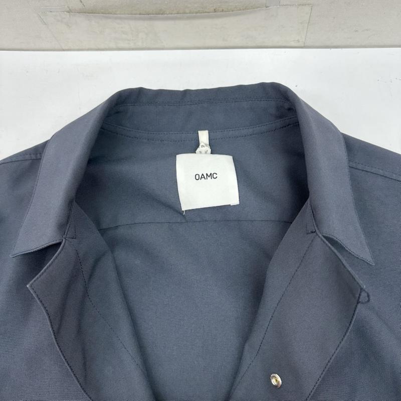 オーエーエムシー OAMC シャツ、ブラウス 長袖 20SS SYSTEM SHIRT システム シャツ OAMQ603486 M 紺 / ネイビー / navy メンズ USED 古着 中古 50159822