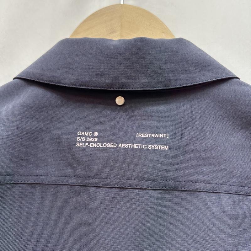 オーエーエムシー OAMC シャツ、ブラウス 長袖 20SS SYSTEM SHIRT システム シャツ OAMQ603486 M 紺 / ネイビー / navy メンズ USED 古着 中古 50159822