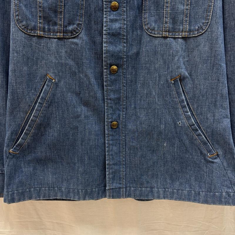 リー Lee ジャケット、上着 ジャンパー、ブルゾン 70年代 ビンテージ USA製 Lee Set ビッグカラー デニム ジャケット 70s VINTAGE M メンズ USED 古着 中古 50159842