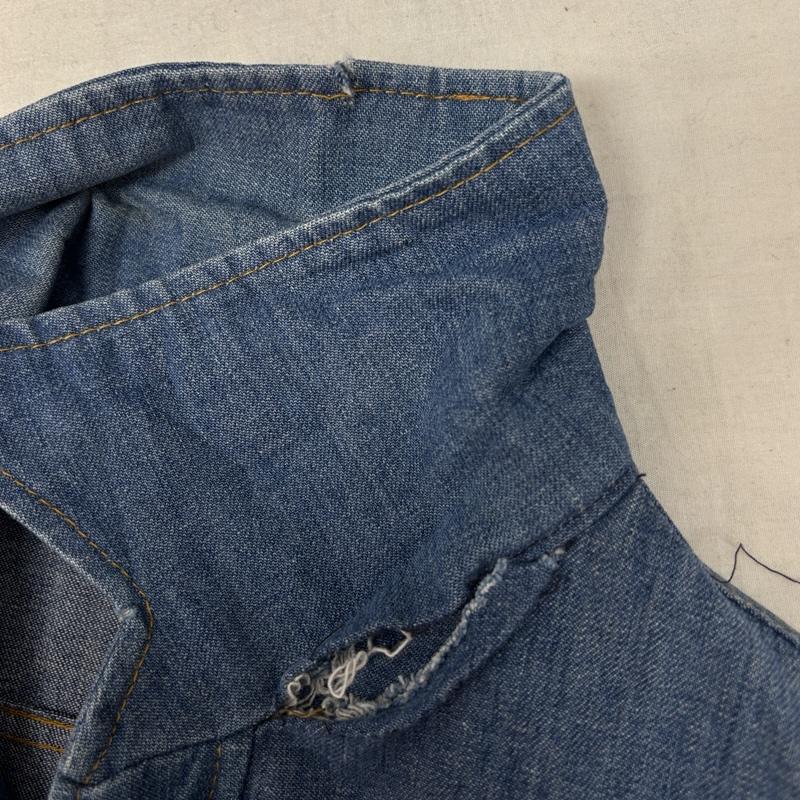 リー Lee ジャケット、上着 ジャンパー、ブルゾン 70年代 ビンテージ USA製 Lee Set ビッグカラー デニム ジャケット 70s VINTAGE M メンズ USED 古着 中古 50159842