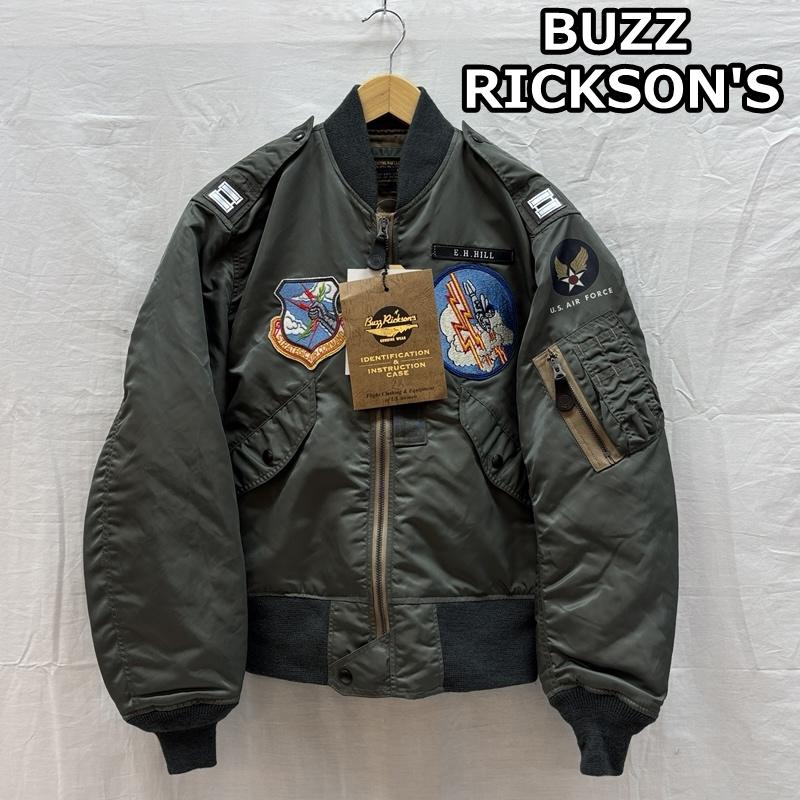 バズリクソンズ Buzz Rickson s ジャケット、上着 ジャンパー、ブルゾン BR14870 BR15318 L-2B スカイライン フライト ボンバー ジャケット S メンズ USED 古着 中古 50159854