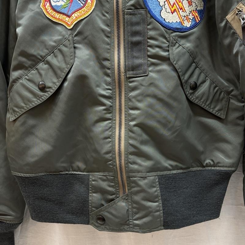 バズリクソンズ Buzz Rickson s ジャケット、上着 ジャンパー、ブルゾン BR14870 BR15318 L-2B スカイライン フライト ボンバー ジャケット S メンズ USED 古着 中古 50159854
