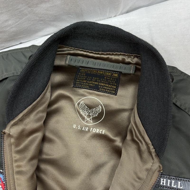 バズリクソンズ Buzz Rickson s ジャケット、上着 ジャンパー、ブルゾン BR14870 BR15318 L-2B スカイライン フライト ボンバー ジャケット S メンズ USED 古着 中古 50159854