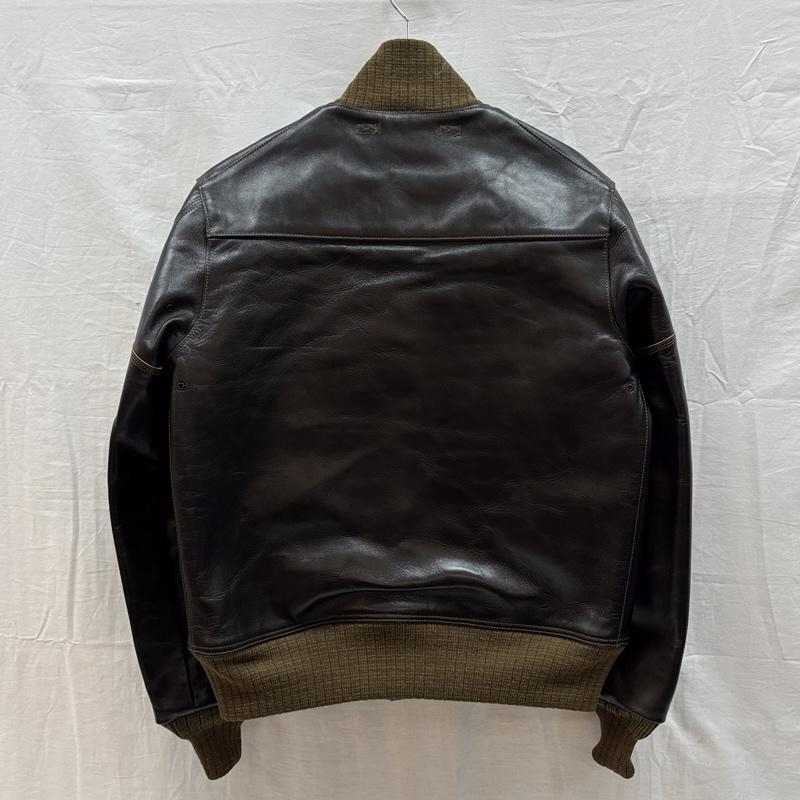 バズリクソンズ Buzz Rickson s ジャケット、上着 レザージャケット BR80649 A-1 A.C. ORDER No.31-800P ホースハイド レザー フライト ジャケット 36 メンズ USED 古着 中古 50159855