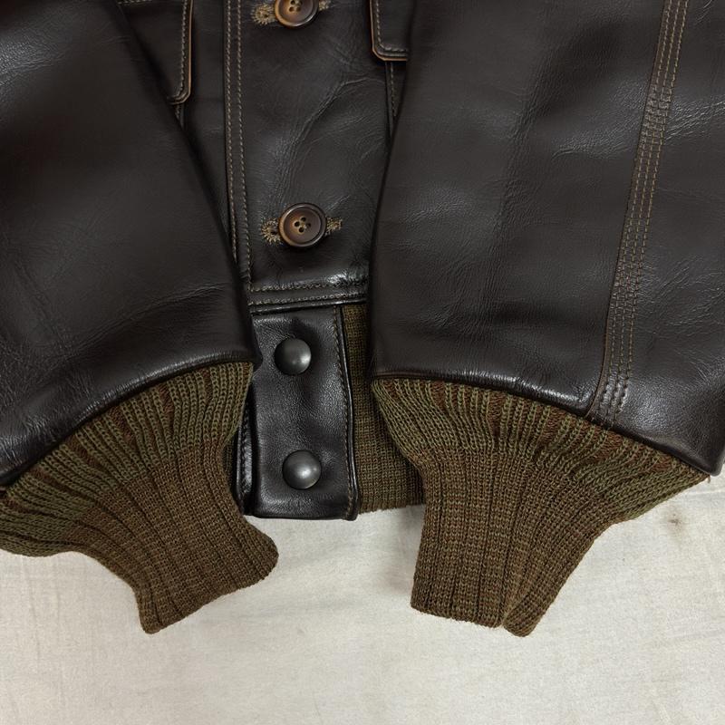 バズリクソンズ Buzz Rickson s ジャケット、上着 レザージャケット BR80649 A-1 A.C. ORDER No.31-800P ホースハイド レザー フライト ジャケット 36 メンズ USED 古着 中古 50159855