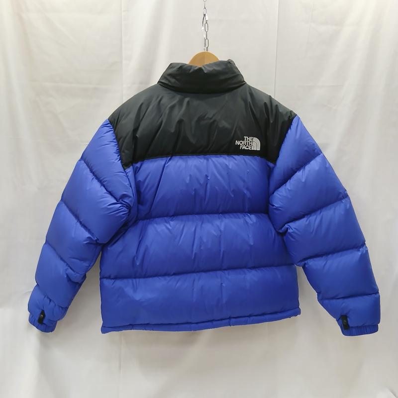 ザノースフェイス THE NORTH FACE ジャケット、上着 ダウンジャケット 1996 RETRO NUPTSE JACKET R TNF ヌプシ ダウン ジャケット NF0A3C8D L 黒 / ブラック / black X 青 / ブルー / blue メンズ USED 古着 中古 50159857