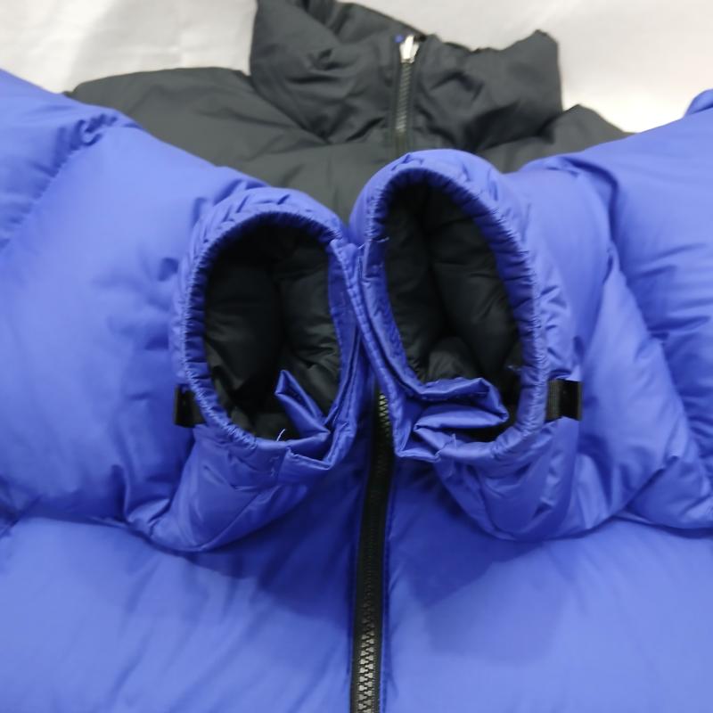ザノースフェイス THE NORTH FACE ジャケット、上着 ダウンジャケット 1996 RETRO NUPTSE JACKET R TNF ヌプシ ダウン ジャケット NF0A3C8D L 黒 / ブラック / black X 青 / ブルー / blue メンズ USED 古着 中古 50159857