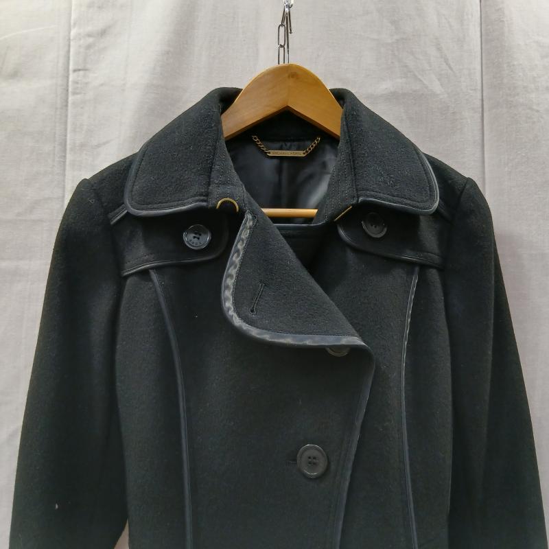 マイケルコース MICHAEL KORS コート コート一般 ダブル プレスト ウールコート 4 黒 / ブラック / black レディース USED 古着 中古 50159863