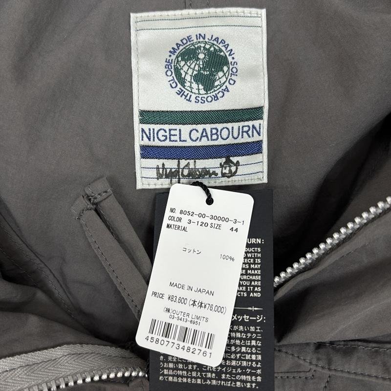ナイジェルケーボン Nigel Cabourn ジャケット、上着 ジャンパー、ブルゾン CRICKET CLUB US4 FLIGHT JACKET アーカイブ復刻 クリケットクラブ フライト ジャケット 8052-00-30000-3-1 44 灰 / グレー / gray メンズ USED 古着 中古 50159865