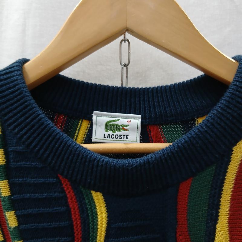 ラコステ LACOSTE ニット、セーター 長袖 3D ニット セーター 3 メンズ USED 古着 中古 50159869