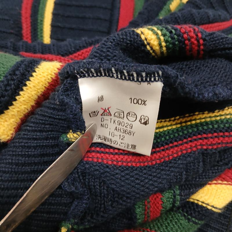 ラコステ LACOSTE ニット、セーター 長袖 3D ニット セーター 3 メンズ USED 古着 中古 50159869