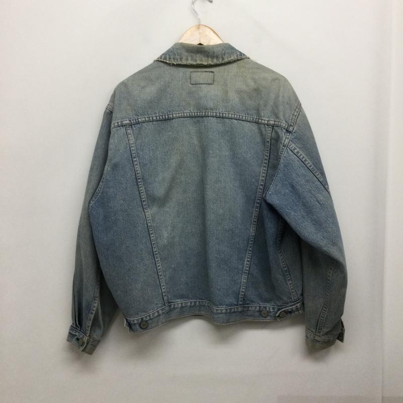 リーバイス Levi s ジャケット、上着 ジャンパー、ブルゾン Levi s リーバイス 70649-0217 70649-0221 デニム ジャケット Gジャン オレンジタブ L 無地 インディゴ / インディゴ / Indigo メンズ USED 古着 中古 50159873