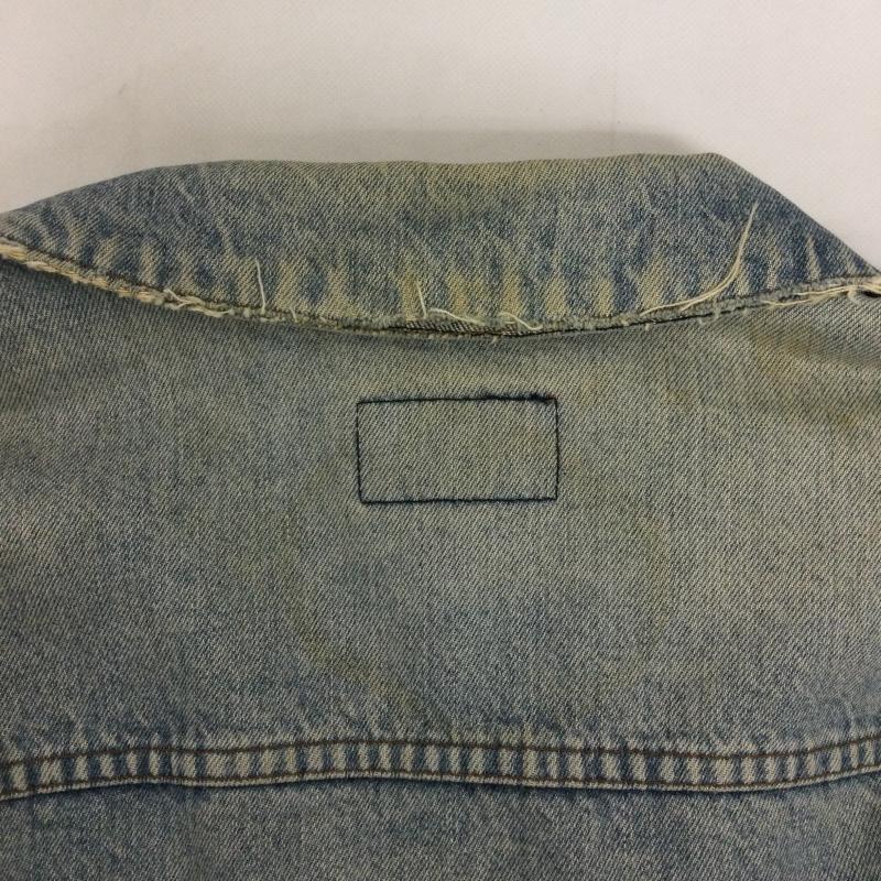 リーバイス Levi s ジャケット、上着 ジャンパー、ブルゾン Levi s リーバイス 70649-0217 70649-0221 デニム ジャケット Gジャン オレンジタブ L 無地 インディゴ / インディゴ / Indigo メンズ USED 古着 中古 50159873