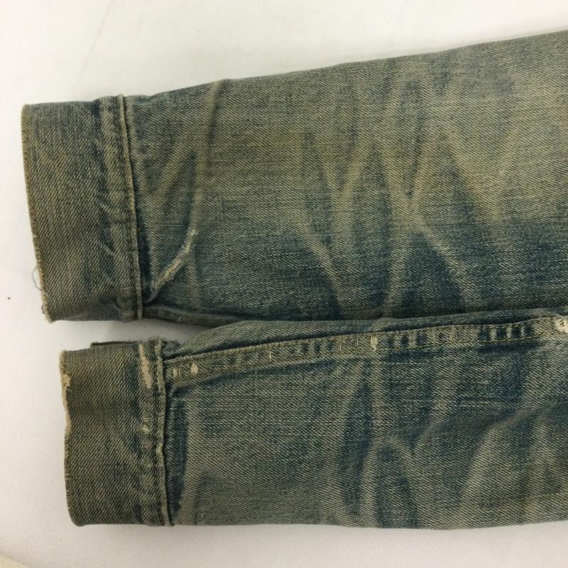 リーバイス Levi s ジャケット、上着 ジャンパー、ブルゾン Levi sリーバイス71557-0214トラッカー3rdサード日本製ビッグEデニムジャケット BigE均等V 40 無地 インディゴ / インディゴ / Indigo メンズ USED 古着 中古 50159877