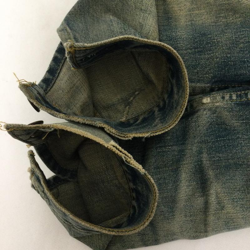 リーバイス Levi s ジャケット、上着 ジャンパー、ブルゾン Levi sリーバイス71557-0214トラッカー3rdサード日本製ビッグEデニムジャケット BigE均等V 40 無地 インディゴ / インディゴ / Indigo メンズ USED 古着 中古 50159877