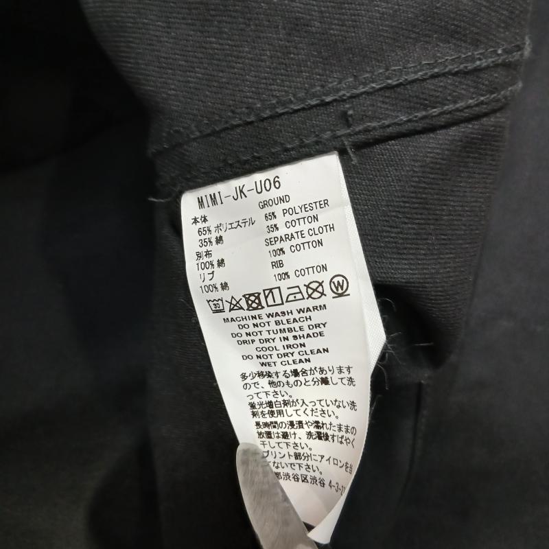 ファセッタズム FACETASM ジャケット、上着 ジャンパー、ブルゾン Dickies KUNG-FU JACKET MIMI-JK-U06 カンフージャケット 4 黒 / ブラック / black メンズ USED 古着 中古 50159878
