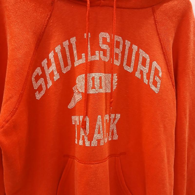 チャンピオン Champion パーカー 長袖 90s 霜降り プルオーバー パーカー USA製 red L L 赤 / レッド / red レディース USED 古着 中古 50159881