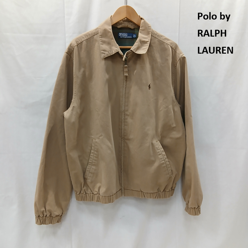ポロバイラルフローレン Polo by RALPH LAUREN ジャケット、上着 ジャンパー、ブルゾン 90s 裏地 チェック スイングトップ ジャケット M 茶 / ブラウン / brown X ベージュ / ベージュ / beige メンズ USED 古着 中古 50159884