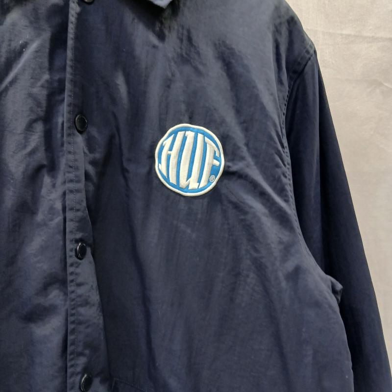 ハフ HUF ジャケット、上着 ジャンパー、ブルゾン HI-FI COACHES JACKET コーチ ジャケット L 紺 / ネイビー / navy メンズ USED 古着 中古 50159887