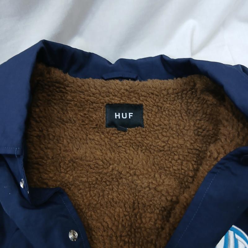 ハフ HUF ジャケット、上着 ジャンパー、ブルゾン HI-FI COACHES JACKET コーチ ジャケット L 紺 / ネイビー / navy メンズ USED 古着 中古 50159887