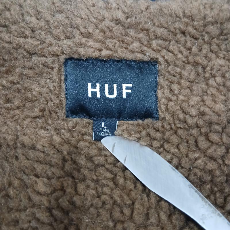 ハフ HUF ジャケット、上着 ジャンパー、ブルゾン HI-FI COACHES JACKET コーチ ジャケット L 紺 / ネイビー / navy メンズ USED 古着 中古 50159887